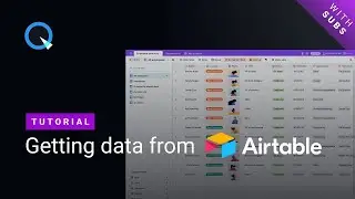 Getting Data from Airtable API and Creating a Basic Web App via Quarkly [eng/rus subs]