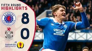 Ruthless Rangers Score EIGHT! | Rangers 8-0 Queen's Park | Scottish Gas Scottish Cup
