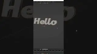 3D Text with #chatgpt in #blender    #blender3d #blendertutorial #tutorial #openai