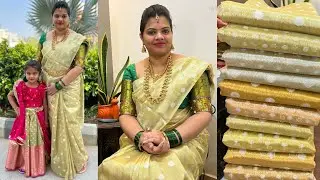mom & daughter treditional fabric collection #tissuesilk #bestquality #cndufabrics