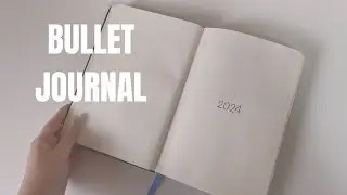 MEU BULLET JOURNAL PARA 2024 | organiza&ccedil;&atilde;o f&aacute;cil e minimalista