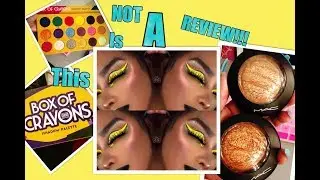 THIS IS NOT A REVIEW of BOX OF CRAYON ISHADOW PALETTE
