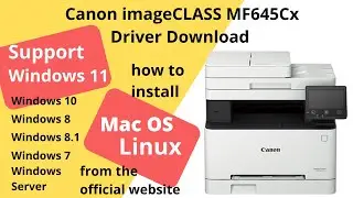 Canon imageCLASS MF645Cx Driver Download and Setup Windows 11 Windows 10, Mac 14, Mac 15
