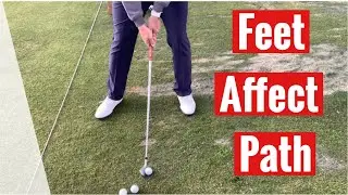 GOLF: Feet Affect Path
