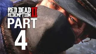 RED DEAD REDEMPTION 2 Full Walkthrough Part 4 - TRAIN ROBBERY - No Commentary