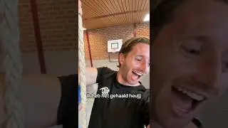 Touwklimmen gaat fout!