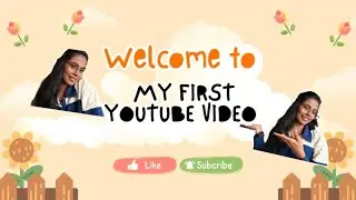 My First YouTube Video | New Beginning 💫