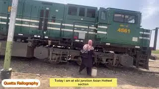 Asian Hottest Section ML-3 || Sibi -Jaccobabad Line || Pakistan Railways
