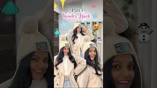 Winter Hacks | How to wear a beanie? Save it before you need it😉#winterstyling | Shruti Kothari ❄️