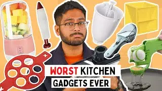 WORST KITCHEN GADGETS I&rsquo;VE EVER TRIED | ONLINE SHOPPING| AMAZON KITCHEN GADGETS | COMPILATION VIDEO