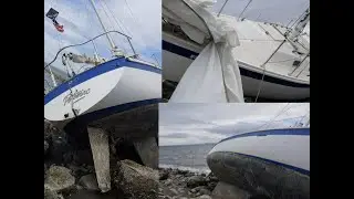 Exploring SHIPWRECKED Sailboat On The Puget Sound!