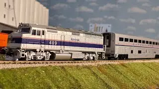 Cheap Sky Background for your Model Railroad! Under $20! 