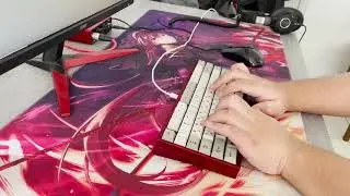 Hex 4B (lubed and filmed MX Blacks hyperglide)