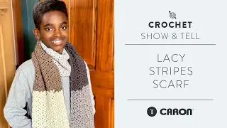 Lacy Stripes Scarf 