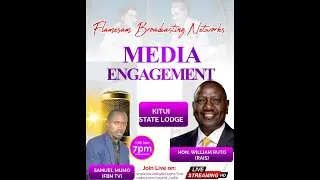 LIVE: MEDIA ENGAGEMENT KITUI STATE LODGE  || FBN TV