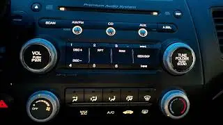 Civic Radio Intermittent Light Fix