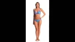 La Blanca Swimwear Global Perspective Side Shirred Hipster Bikini Bottom | SwimOutlet.com