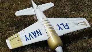 Durafly Rare Bear First Flight (don't launch with more than half throttle!)