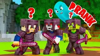 ICH TROLLE MEINE FREUNDE ALS GEIST - Minecraft Freunde