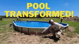 Custom pool deck!