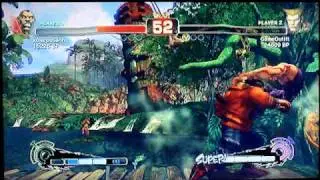 SSF4: kotarousann (Balrog) vs GameOutttt (Guile) - Japanese XBL ranked