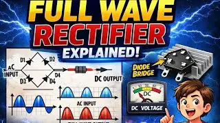 full wave rectifier explanation #rectifier#kamalphysicsacademy 