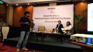 Amazon Talk в Тадж-Дели (Шри Вишванатх с директором Amazon Джоном Файном)