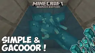 CARA MEMBUAT GLOW SQUID FARM ! | MCPE 1.21 !