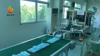 Mask machine sold to England Test the butterfly mask machine to UK customers