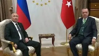 Russian President Vladimir Putin visits Istanbul during Middle East diplomacy trip