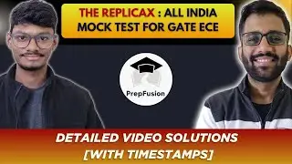 🔥ReplicaX(EC) Solutions by PrepFusion : AIMT FOR GATE