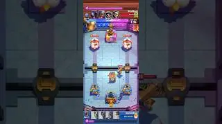 Evo Goblin Cage vs Battle Ram | epic moment #clashroyale #bestmoment #trick