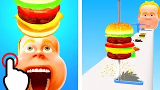 XXL Sandwich - Fast Food Hamburger Sandwich Run - All Levels iOS Android GamePlay #4