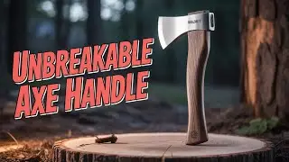 Crafting a Walnut Axe Handle | Step-by-Step Tutorial_ DIY Walnut Axe Handle