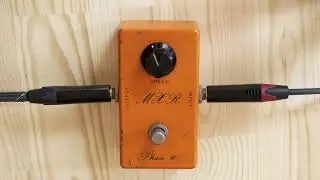 Vintage MXR Script Logo Phase 90