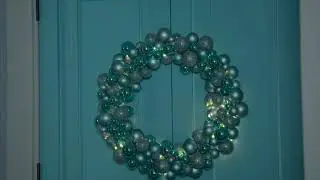 Winter Lane 24 Lighted 60LED Ornament Wreath with 6Hour Timer Learn More