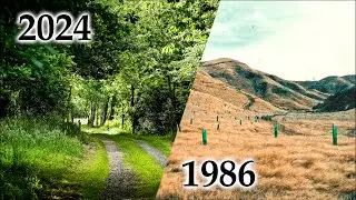 Farm Walk in a Transformed Landscape #4k #newzealand #nature #birds #birdsong