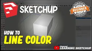 Sketchup How To Line Color