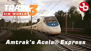 Train Sim World&reg; 3: Amtrak's Acela&reg; Express Introduction PC Gameplay 1440p 60fps
