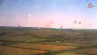 Ka-52 reconnaissance and attack helicopter destroyed one AFU tank and 2 armoured personnel carriers.