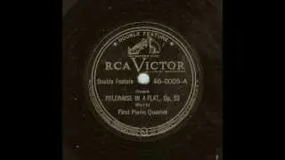 Chopin Polonaise in A-Flat (First Piano Quartet, 1947)