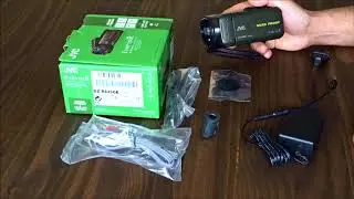JVC Everio GZ-R435 Quad Proof Camcorder - Vorstellung - erste Schritte - Test Video