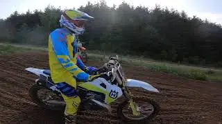MSC Grenzland MX CRASH - Vater sieht tatenlos zu & hat nix besseres zu tun als rumzumotzen :/