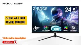 Z-Edge 300Hz Gaming Monitor Review | UG25S 24.5&rdquo; IPS 1ms FHD &ndash; BEST 300Hz Monitor for FPS Gaming?