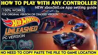 How To Play Hot Wheels Unleashed PC With Any Controller | Play All PC Game With Any Joystick