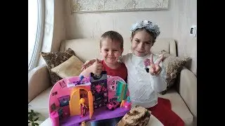 Открываем Polly Pocket Go Tiny! Комната и радиоуправляемый танк MixTank
