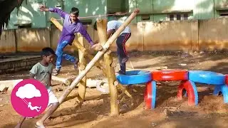 How To Make: DIY Wonky Wood Climber