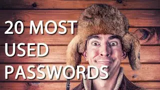 Top 20 most used passwords in the world