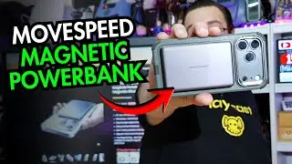 Ultra-Thin MagSafe Power Bank! MOVE SPEED 10,000mAh Review (0.5&rdquo; Slim)