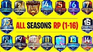 ALL SEASON 1 TO 16 ROYAL PASS TRAILER (PUBG MOBILE)🔥🔥🔥🔥